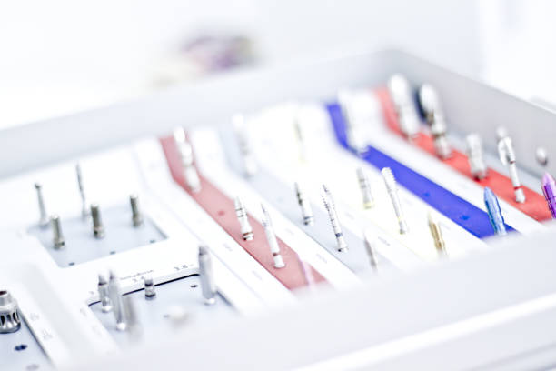 istock Dental instruments for implant surgery 1029780582