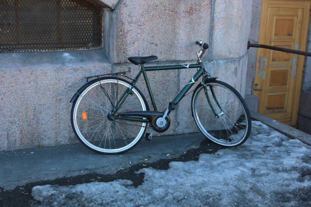 istock Bike against the wall 1029786480