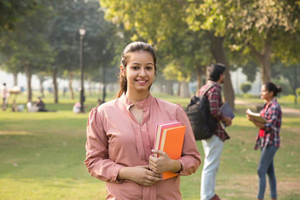 istock Happy female student - Stock image 1029794712