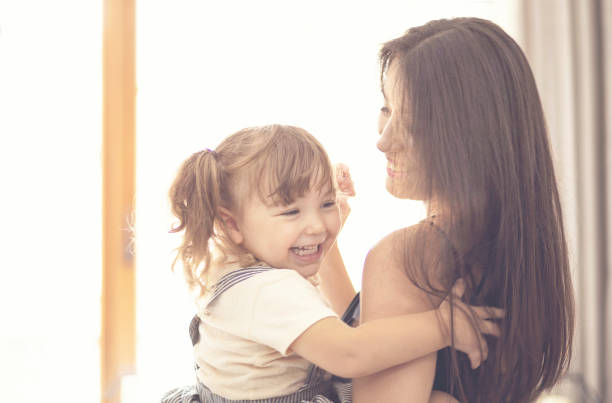 istock Mother and daughter at home 1029795180