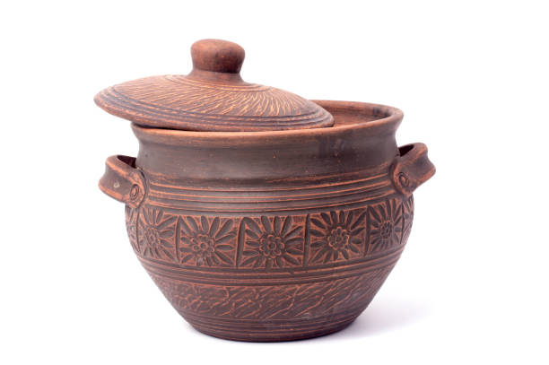 istock ceramic cooking pot pan isolated over white background 1029814688
