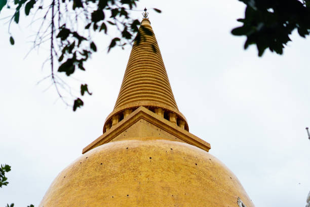 istock Phra Pathom Chedi (Big pagoda), Nakhon Pathom Province, Thailand. it is very beautiful 1029861930