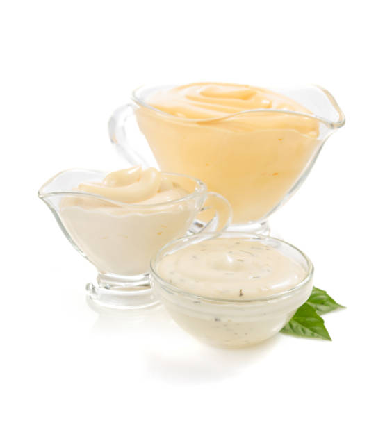 istock dip mayonnaise sauce on white background 1029865992