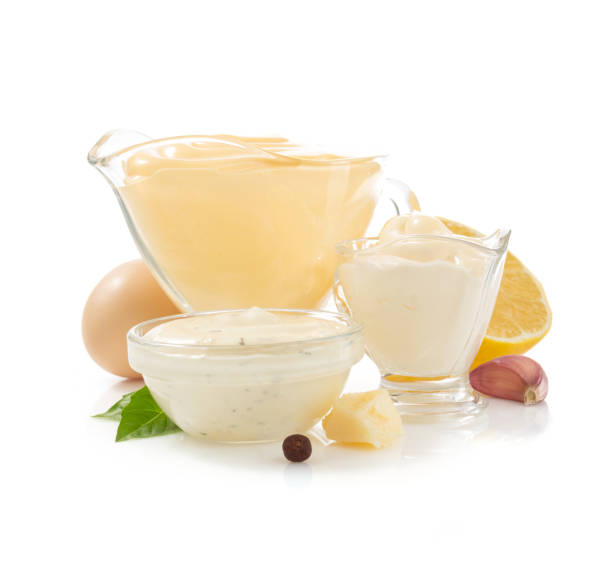 istock dip mayonnaise sauce on white background 1029866014