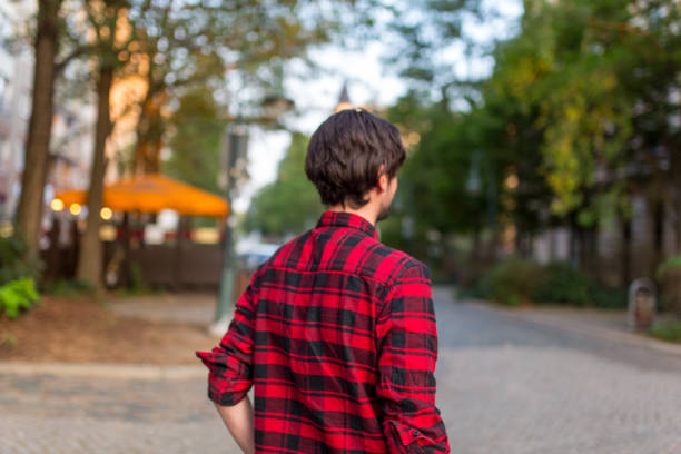 istock Young man enjoys leisure time in  bar in Magdeburg 1029874052