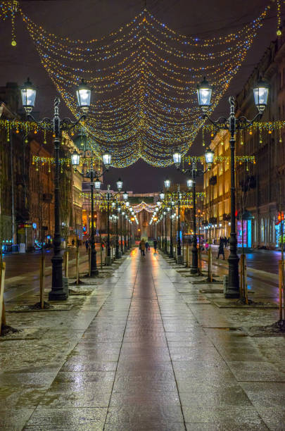 istock Christmas illumination on street 1029891458
