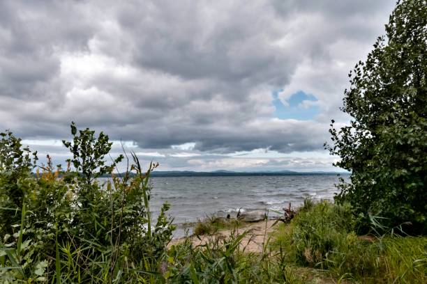 istock evening lake in cloudy weather 1029902440