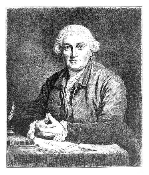 david garrick (ur. 19 lutego 1717 w 1779 wl. 20 stycznia 1779 w anglii) – angielski aktor, dramaturg, kierownik teatru i producent filmowy. - david garrick stock illustrations