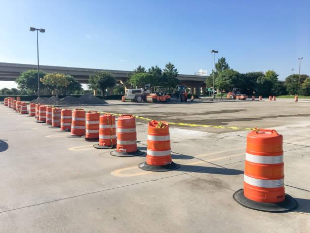 istock Parking garage construction site at retail store in Texas, USA 1029911978