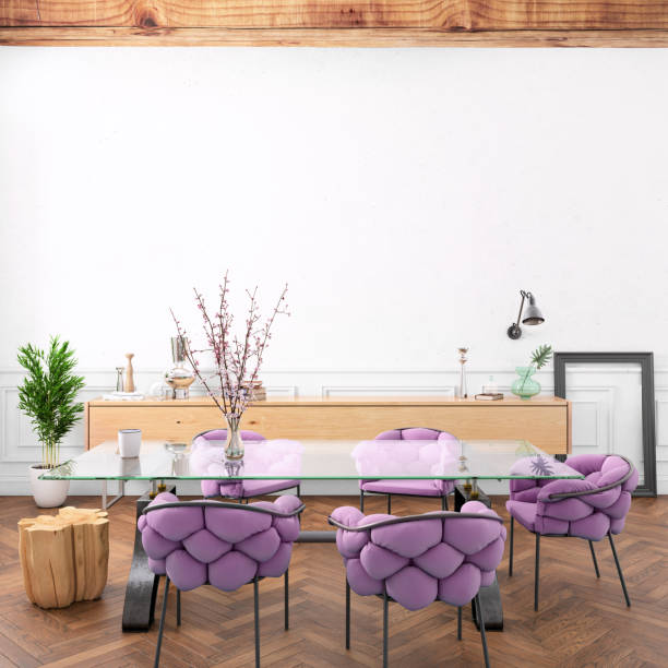 istock Nordic style apartment dining room 1029930060