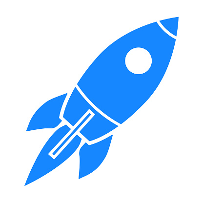 Startup, rocket concept – vector for stock