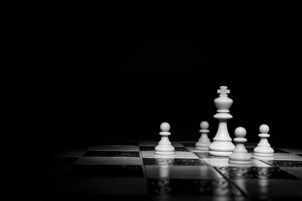 istock Chess photographed on a chessboard 1029939276