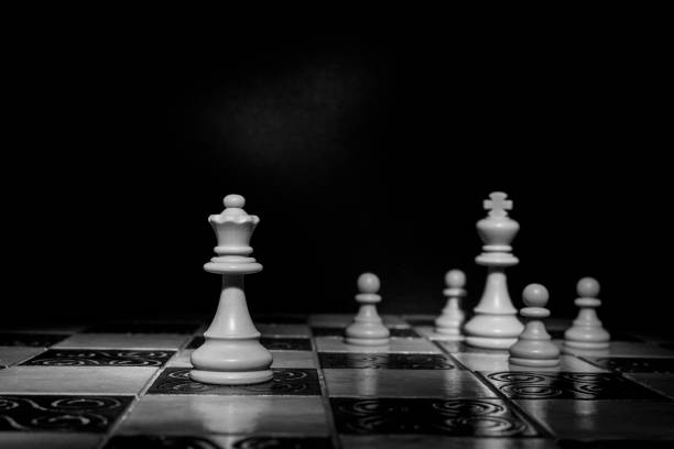 istock Chess photographed on a chessboard 1029939318