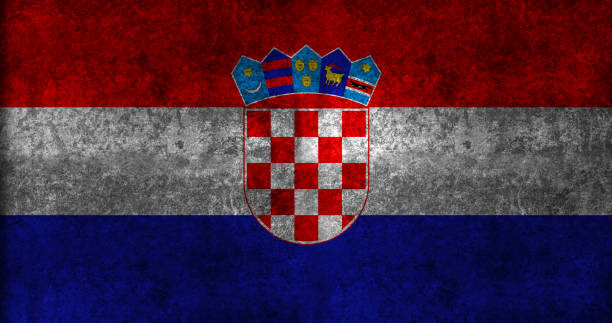 istock Grunge flag of Croatia 1029949814