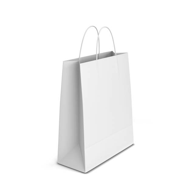 istock Blank shopping bag mockup 1029958122