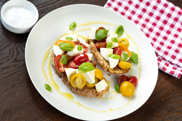 istock tomato cheese salad toast lunch 1029958142