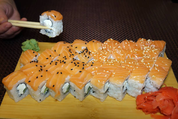 istock Sushi set, Japanese food 1029976264