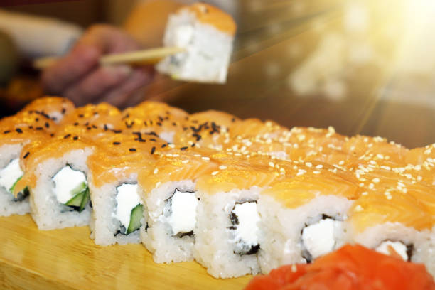 istock Sushi set, Japanese food 1029976298