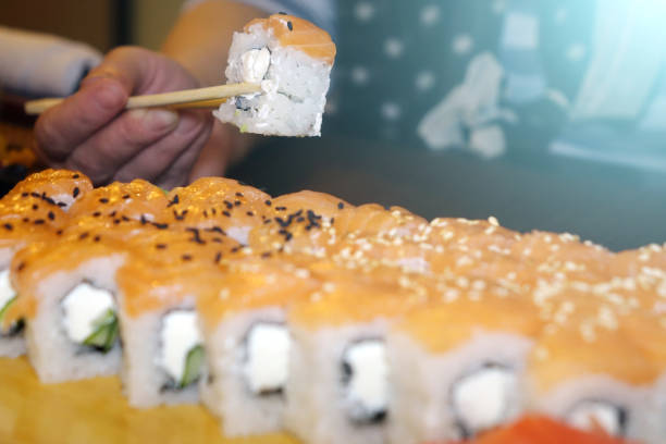istock Sushi set, Japanese food 1029977626