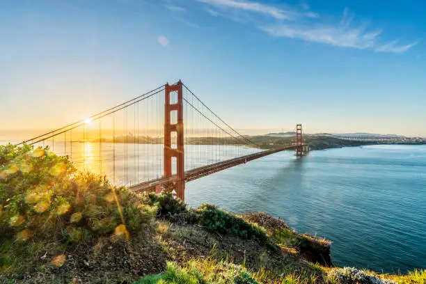 Golden Gate Bridge, San Francisco,California,USA.
