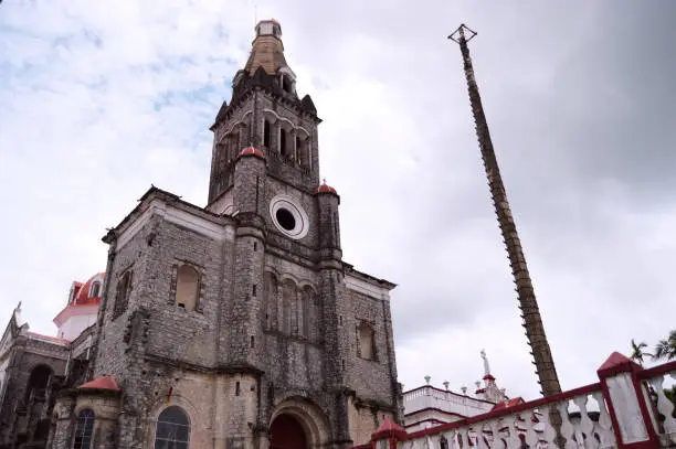 Parish of St. Francis of Assisi. Cuetzalan Del Progreso Puebla Mexico.