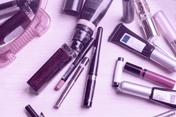 istock make-up cosmetics, abstract color background, soft focus 1030007386