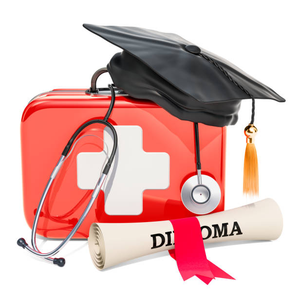 istock Medical education concept. 3D rendering isolated on white background 1030018676