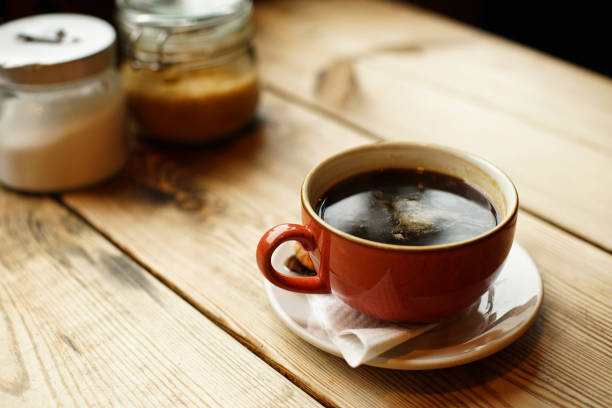 istock Coffee Americano, it made from espresso and hot water, UK 1030018928