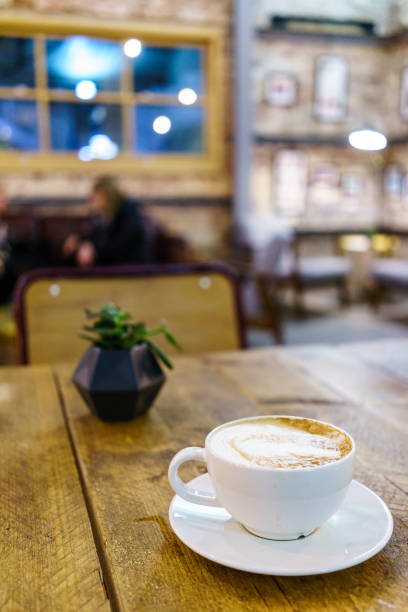 istock Coffee Milk and Foam with Bokeh Background 1030019246