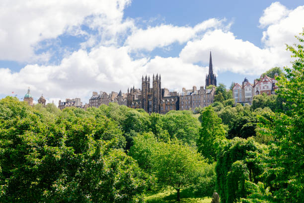 istock Royal mile architecture in Edinburgh 1030024330