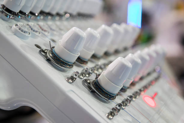 istock Industrial embroidery machine 1030069188