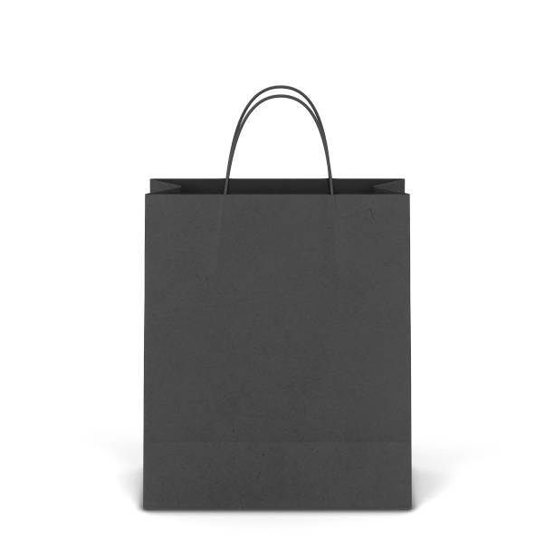 istock Blank shopping bag mockup 1030072562
