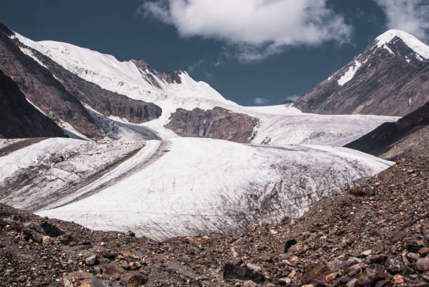 istock Aktru glacier. Alpine scenery at Altai Mountains 1030085706