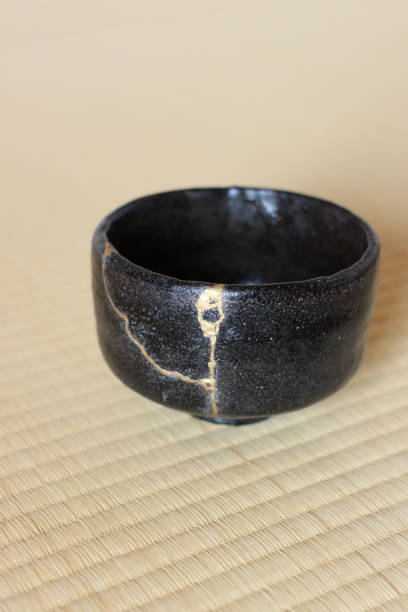 istock Repair of crack pottery tea cup 1030085834