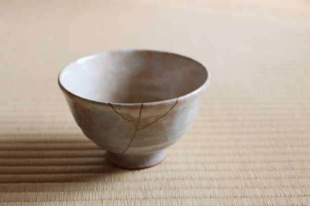 istock Repair of crack pottery tea cup 1030088040