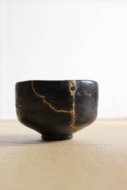 istock Repair of crack pottery tea cup 1030088122