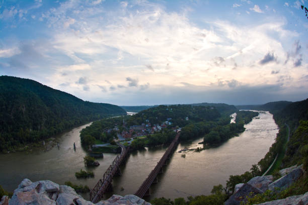 istock Harpers Ferry Overlook - Summer Sunset 1030097696