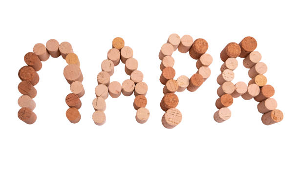 istock Napa California lettering from wine corks 1030117446