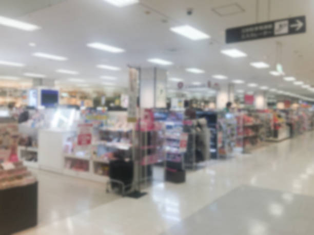 istock Blurred background of Inside the departmentstore 1030117618