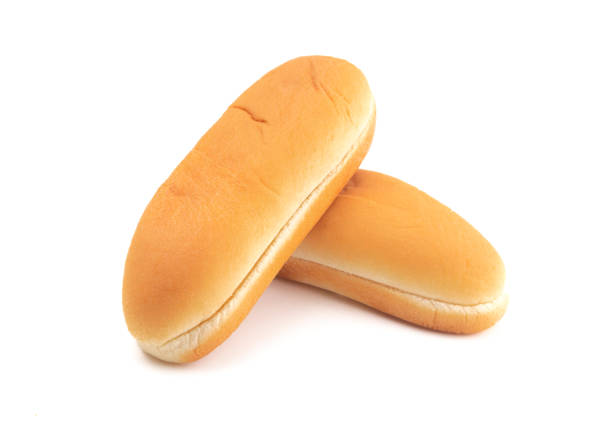 istock Hot Dog Bun on a White Background 1030124998