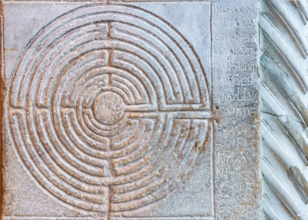 istock Labyrinth Stone San Martino Cathedral Exterior 1030130620