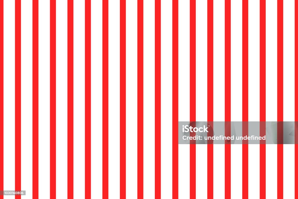Stripe Pattern Red And White Simple Background Design For Wallpaper