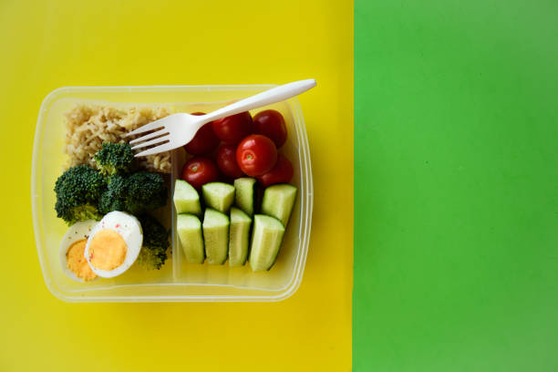 健康食品弁当 - lunch box packed lunch school lunch lunch ストックフォトと画像