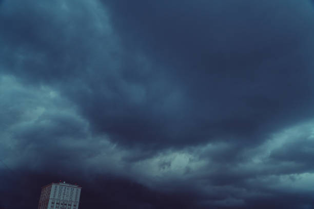 istock Bad weather. Tight clouds and rain 1030194956