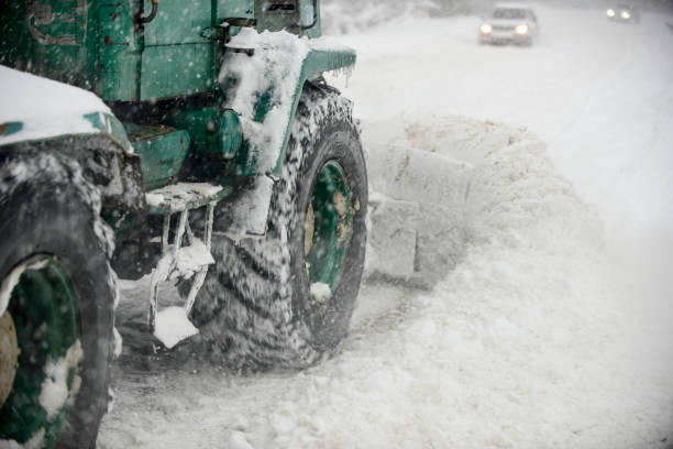 istock snow-removal equipment on the road 1030199542