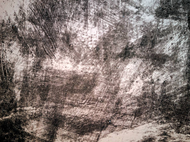 istock Close-up  of cracked paint on  metal wall 1030201974