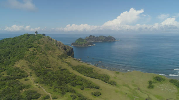 Lighthouse in cape engano . Philippines, Palau island