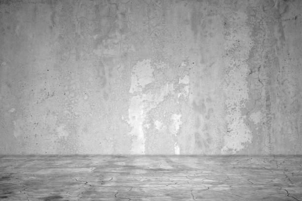 istock Dark room concrete wall background. interior concrete texture  wall and floor 1030202704