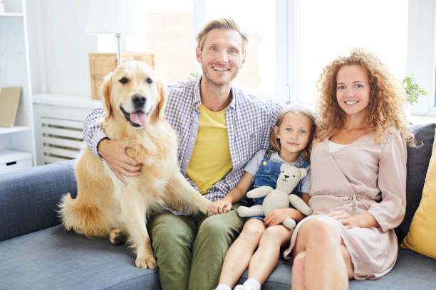 istock Family with pet 1030202800