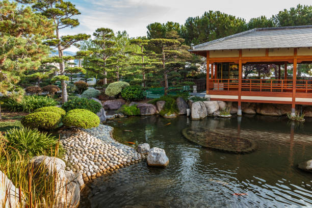 istock Japanese garden in Monte Carlo, Monaco 1030202808